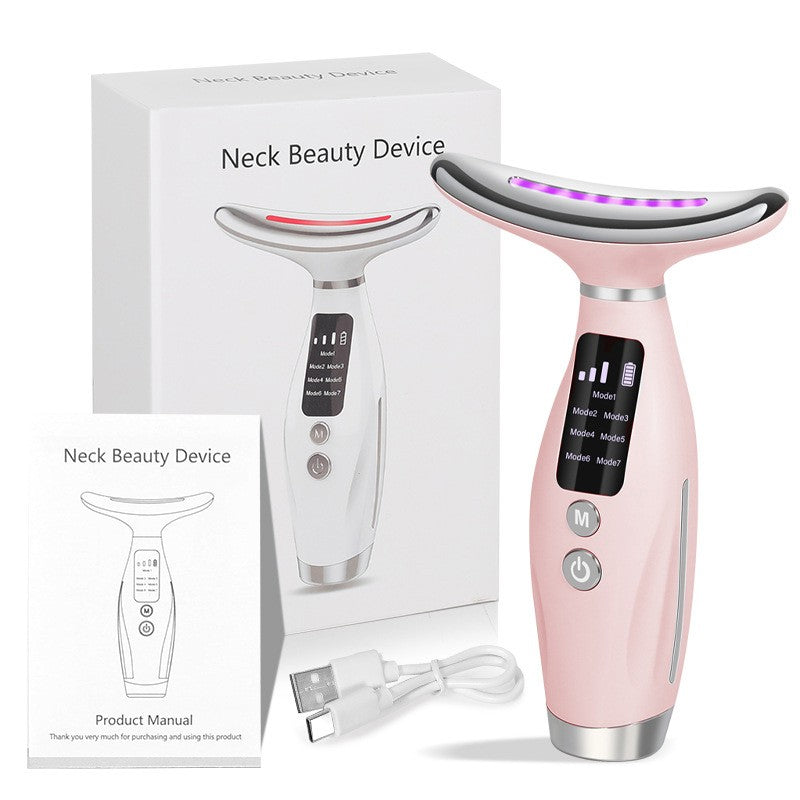 Neck beauty device
